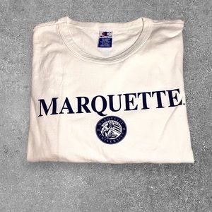 Vintage Champion Marquette University Wisconsin XL T shirt